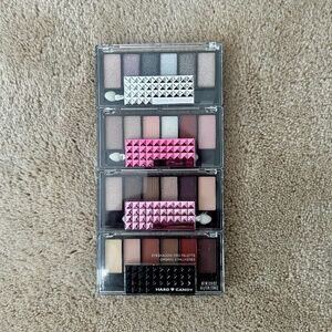 NWT Hard Candy Set of 4 Eyeshadow Palettes with 6 Shades Each